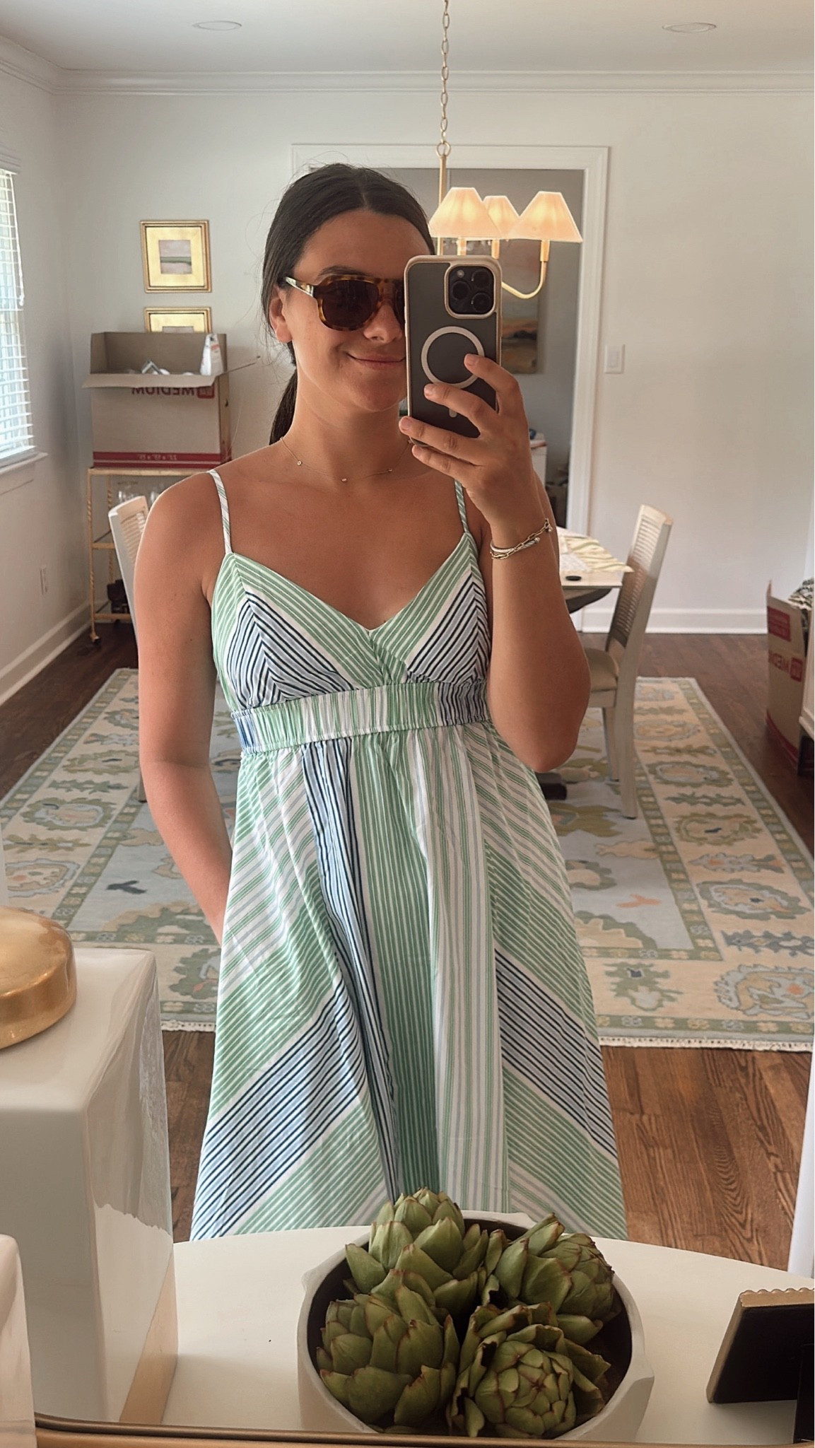 Walmart summer dress, maxi dress, sundress, blue and green dress, summer outfit, vacation dress

#LTKootd