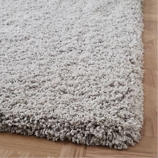 Cozy Plush Rug - Frost Gray | West Elm (US)