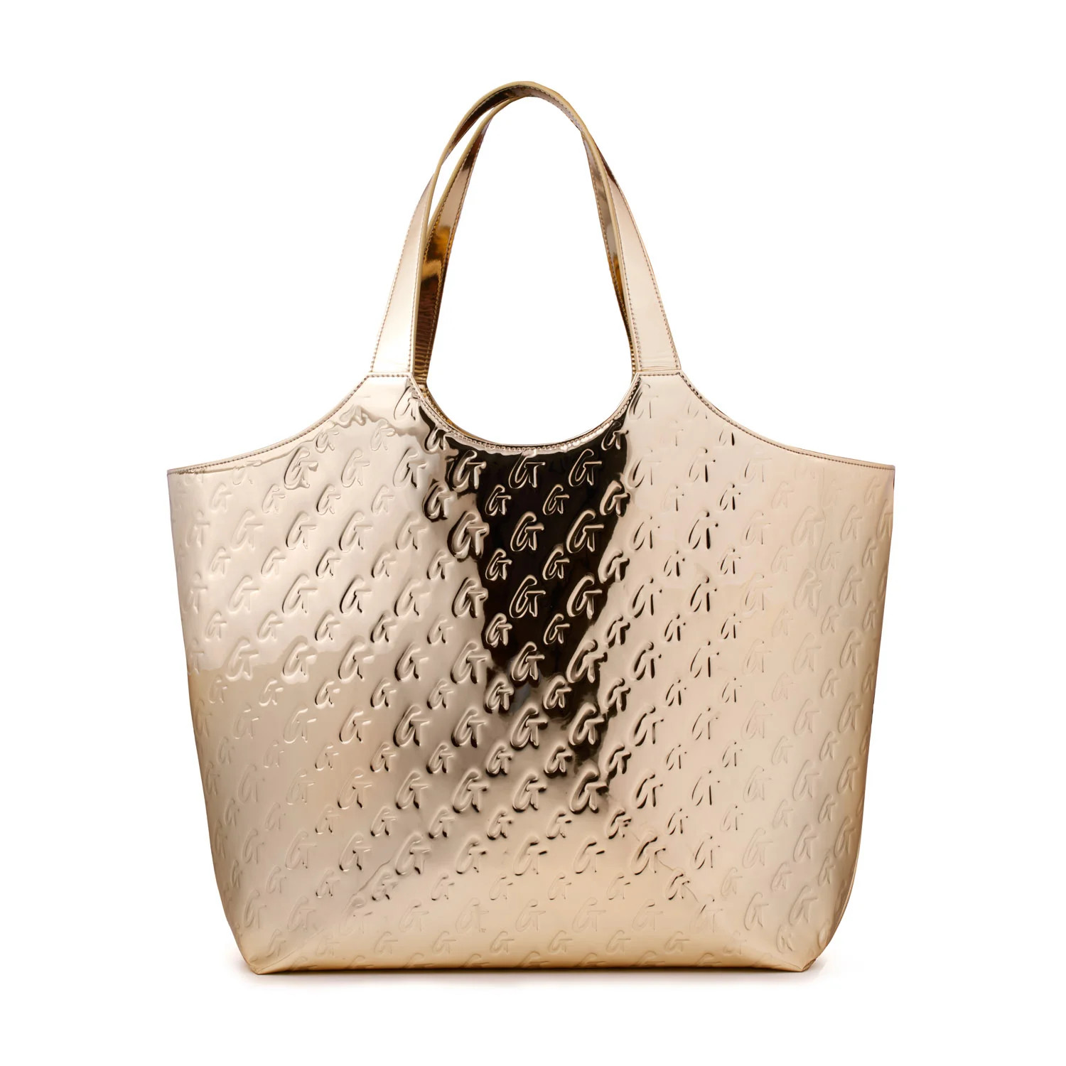 MAXI TOTE BAG METALLIC GOLD | Glam-Aholic Lifestyle