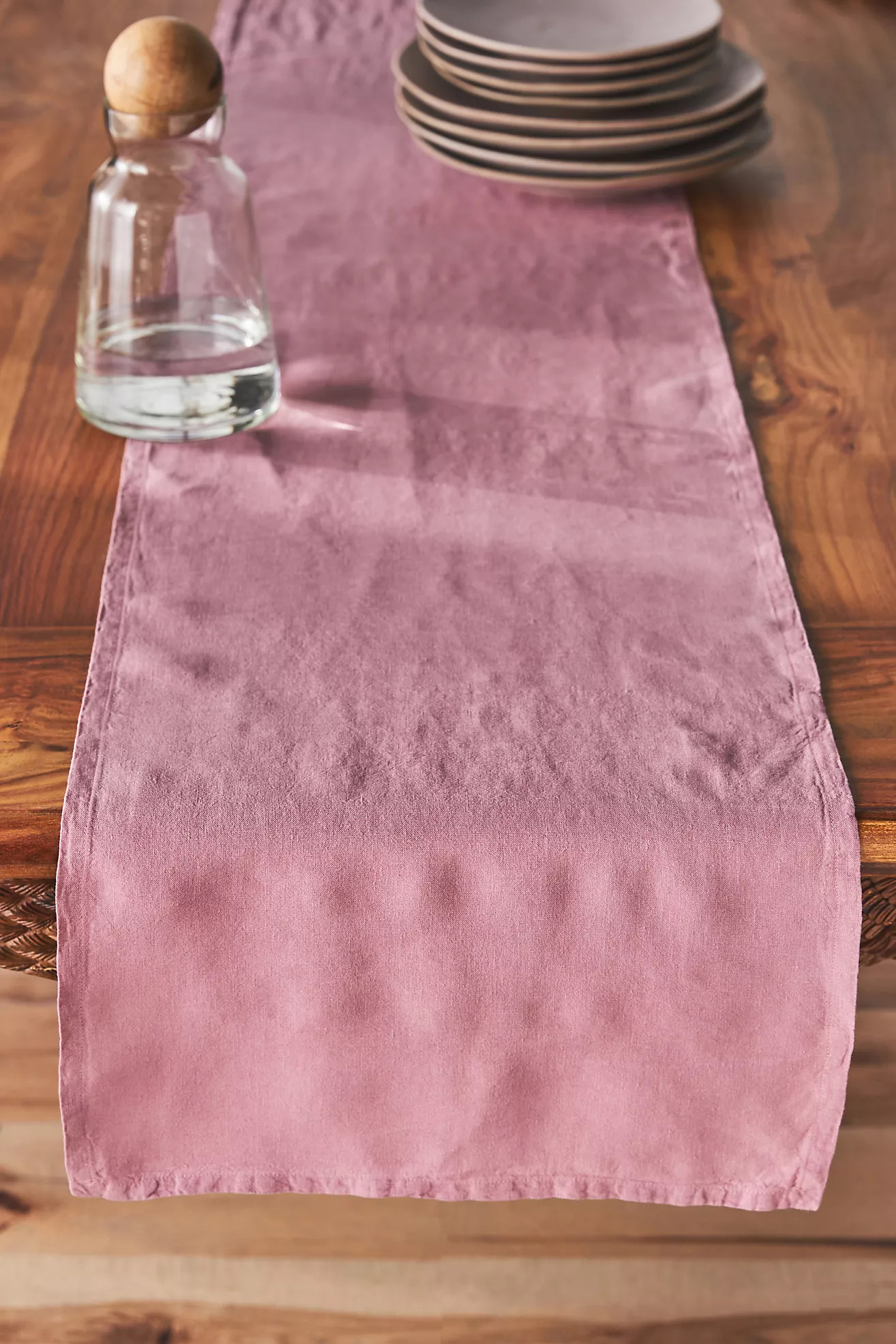 Edison Linen Table Runner | Anthropologie (US)
