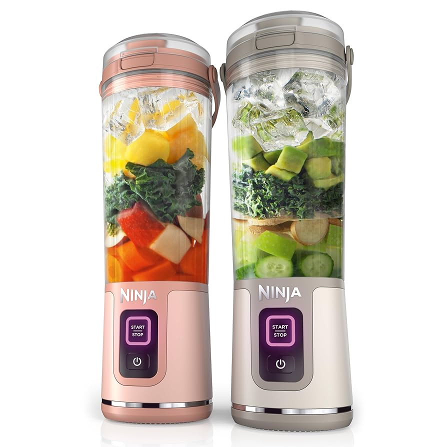 Ninja BC155PS Blast Two-Pack Portable Blender, Cordless, 18oz. Vessel, Personal Blender-for Shake... | Amazon (US)