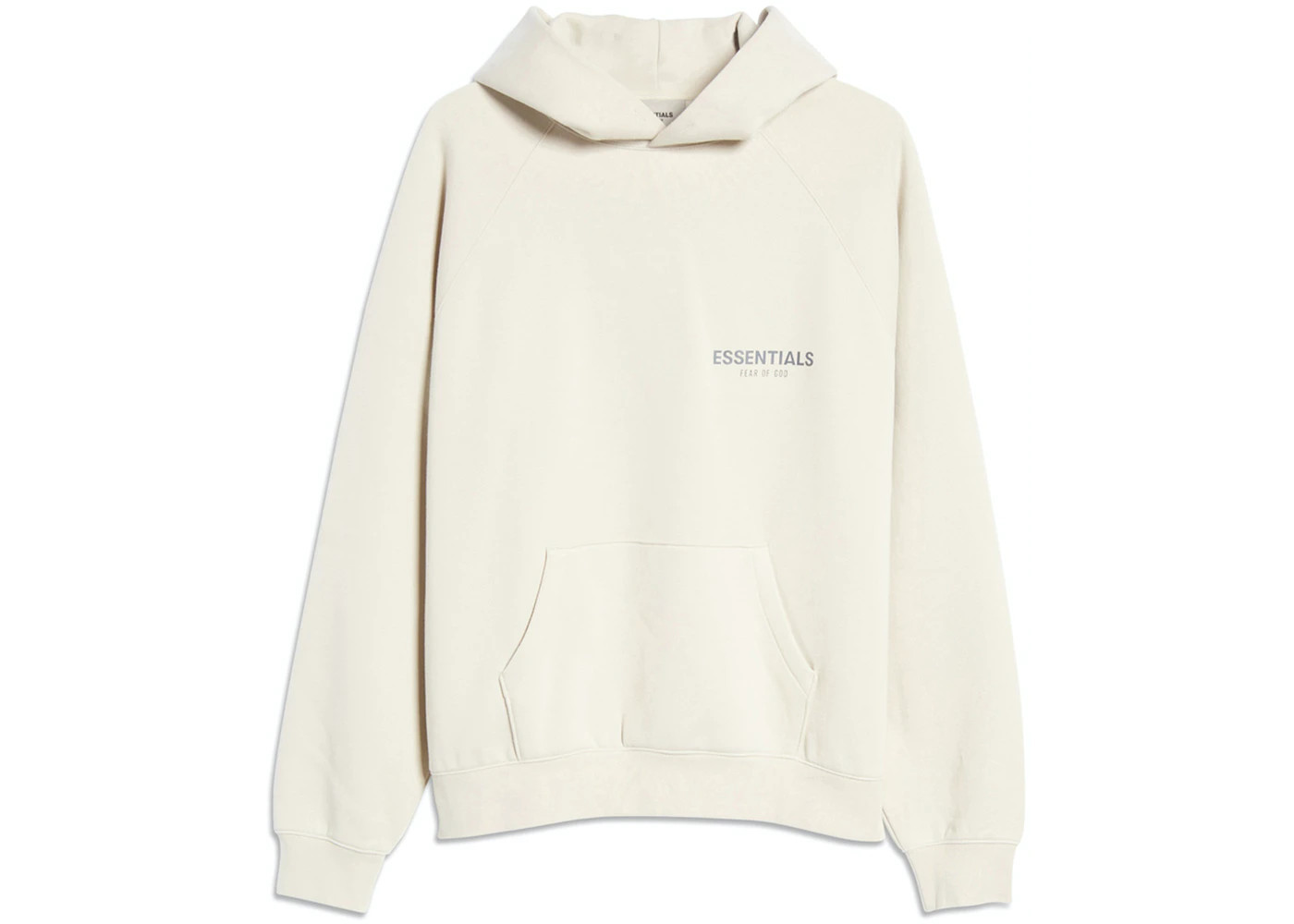 Fear of God Essentials Pullover HoodieStone/Oat | StockX