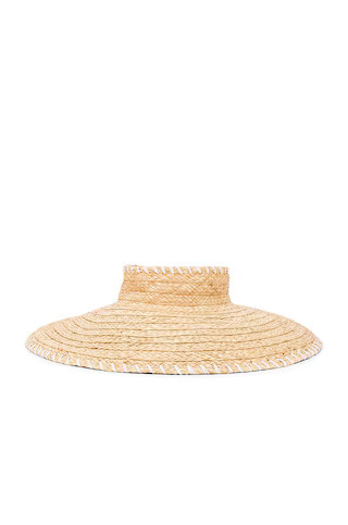 Hat Attack Whipstitch Roll Up Travel Visor in White from Revolve.com | Revolve Clothing (Global)