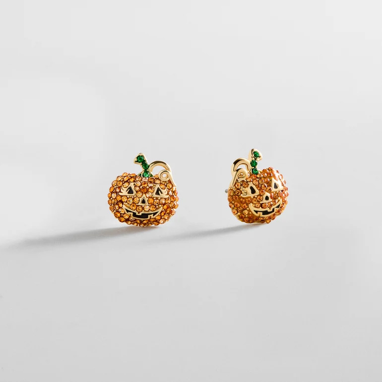 Oh My Gourd Earrings - Pumpkin | BaubleBar