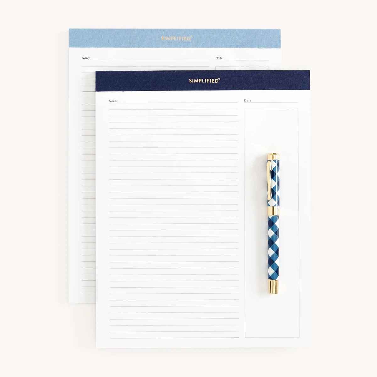 Legal Pad Set - Navy & Carolina | Simplified by Emily Ley