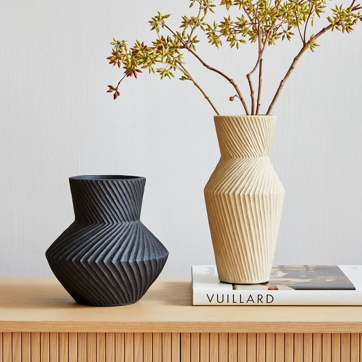 Asher Ceramic Vases | West Elm (US)