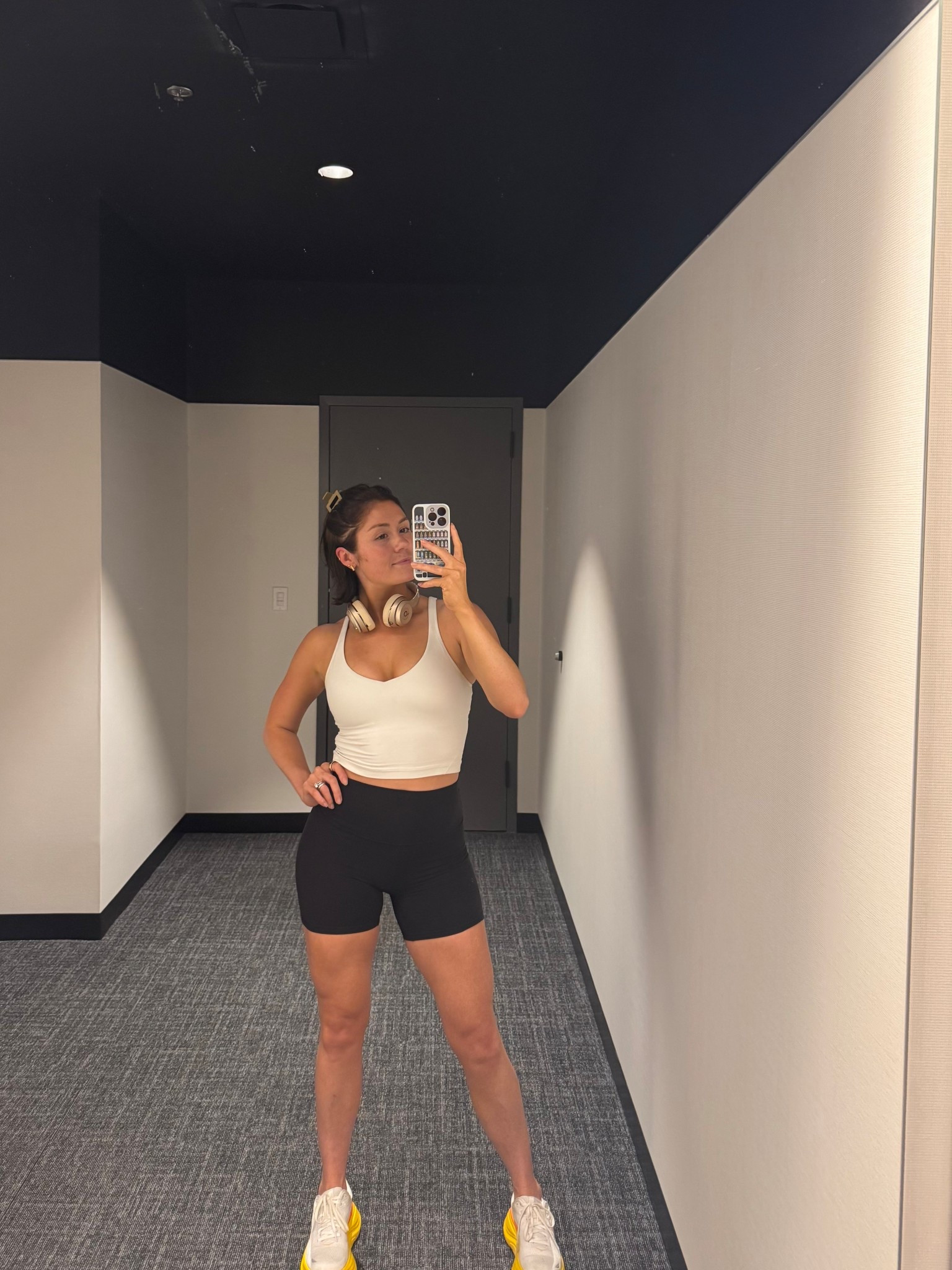 Summer gym outfits. Size 6 in lululemon leggings and top  

#LTKStyleTip #LTKWorkwear #LTKTravel