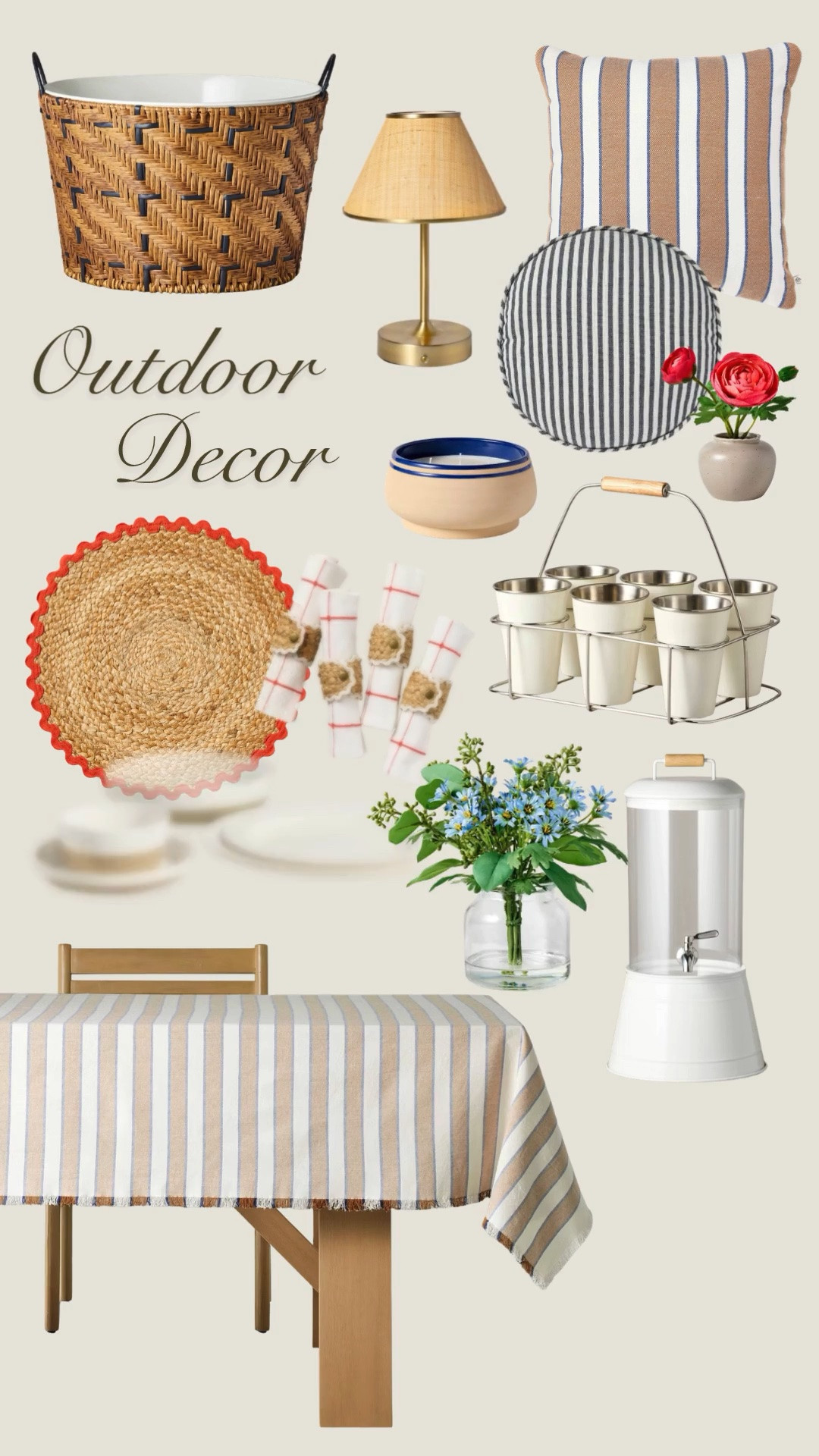 Hearth and Hand outdoor decor is here! There are so many great finds for your porch, patio, or even inside your home. Tabletop decor, entertaining pieces and furniture - it's all sooooo good, and just in time for summer! #Target #Hearth and Hand #Rattan #OutdoorHosting #Hosting #Entertaining #Glassware #Flatware #Dinnerware #Coastal #Summer #Spring #Mother’sDay #Porch #Patio #Outdoors

#LTKSeasonal #LTKHome