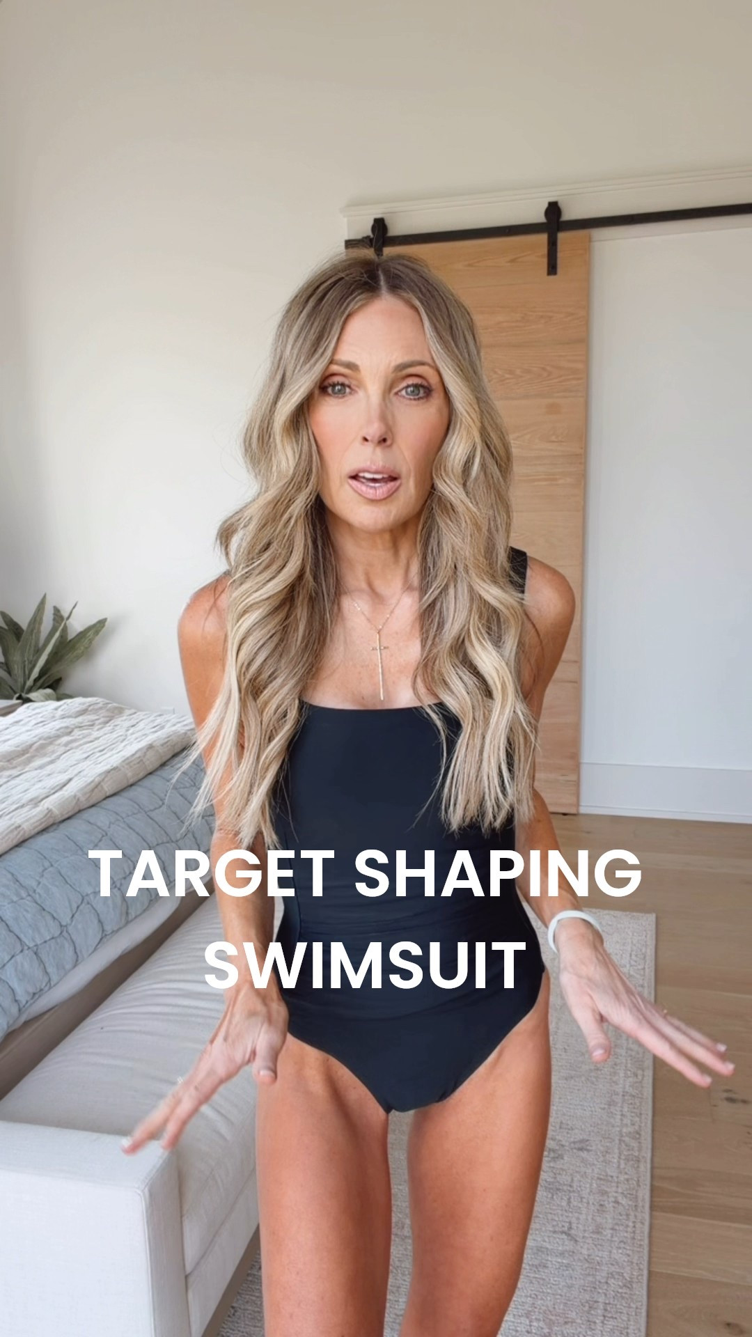 Think Miracle Suit at a Target price point.... in six colors and size inclusive! This one has a lot of tummy control and a very supportive bra built in with adjustable straps. I'm wearing an XS. True to size. 

#LTKootd #LTKmomlife #LTKTravel