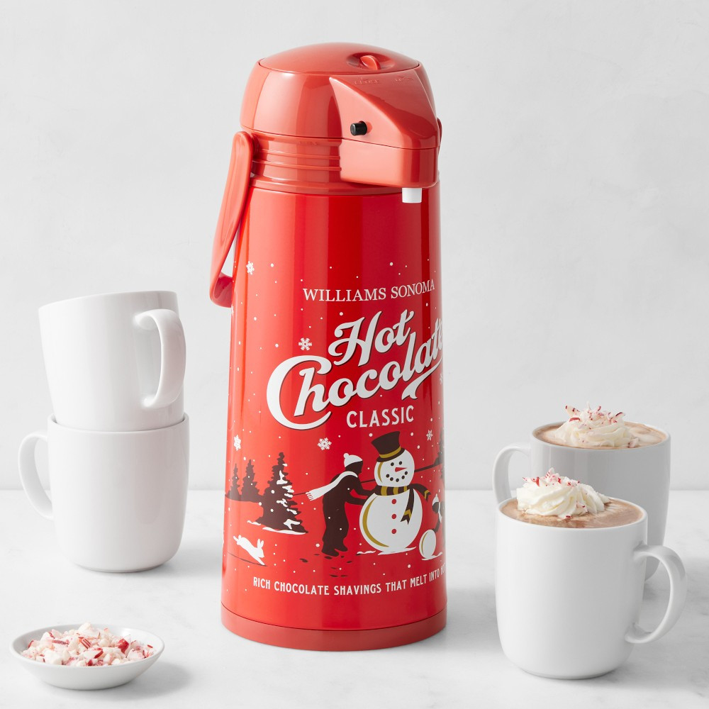 Williams Sonoma Classic Hot Chocolate Thermal Carafe | Williams-Sonoma