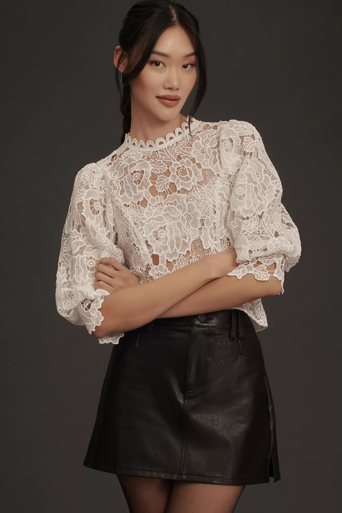Sarah Hann Lace Blouse | Anthropologie (US)