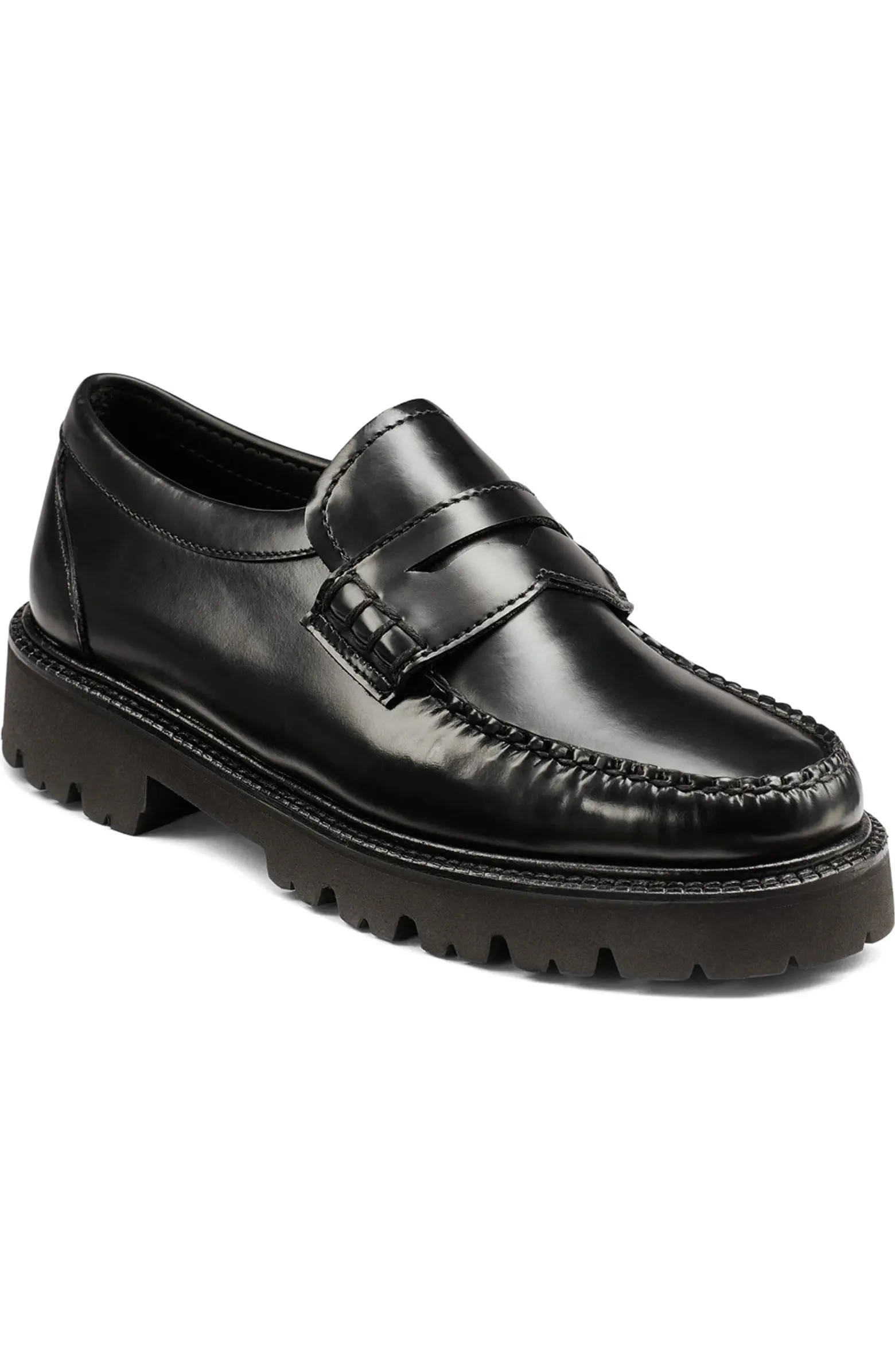 G.H.BASS Grace Super Lug Sole Penny Loafer (Women) | Nordstrom | Nordstrom