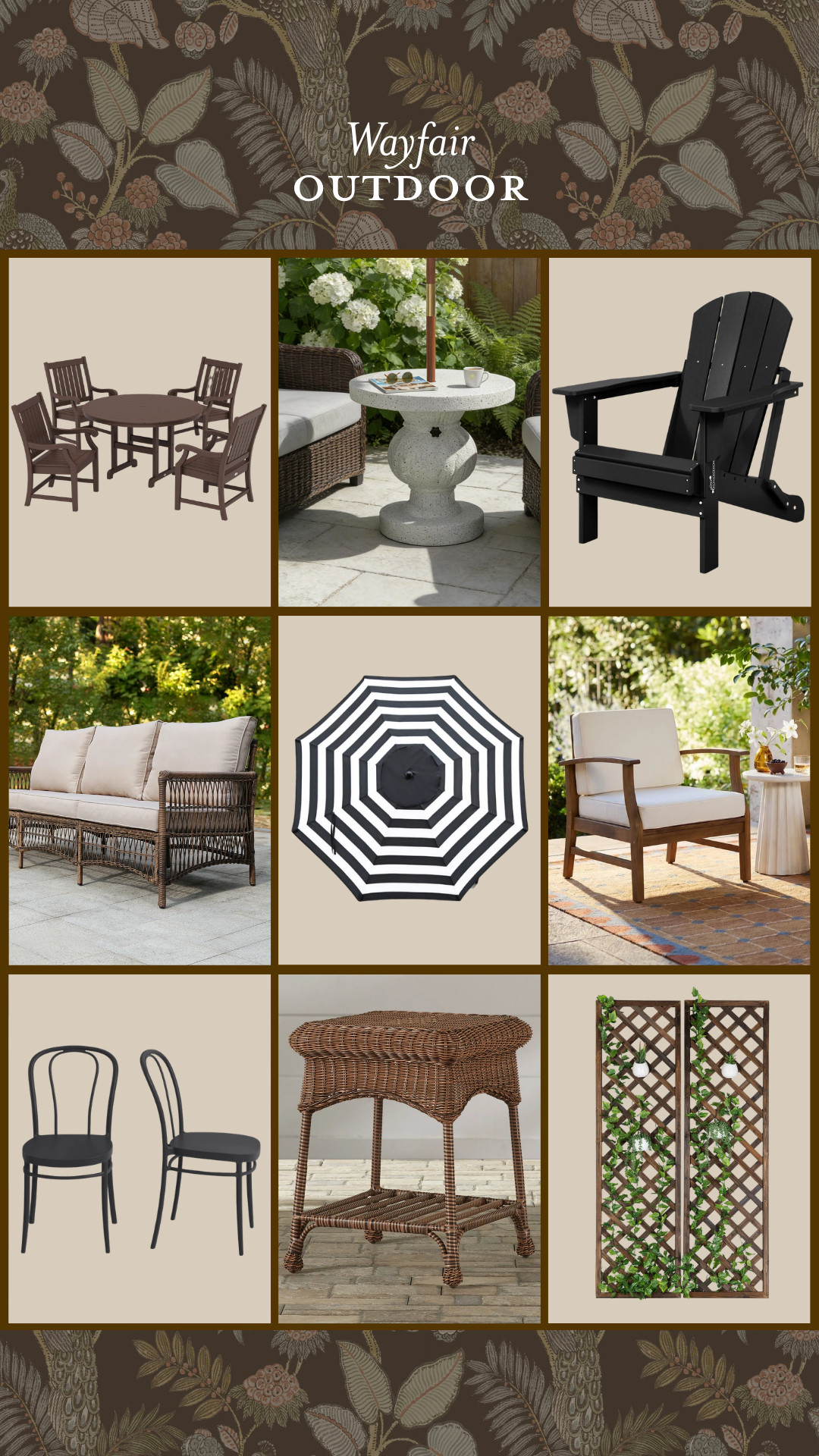 CLJ-approved outdoor finds from Wayfair! So much of these will be on sale this weekend for Way Day - it's a great time to refresh your outdoor spaces. 

 #LTKSeasonal #LTKHome #LTKSaleAlert