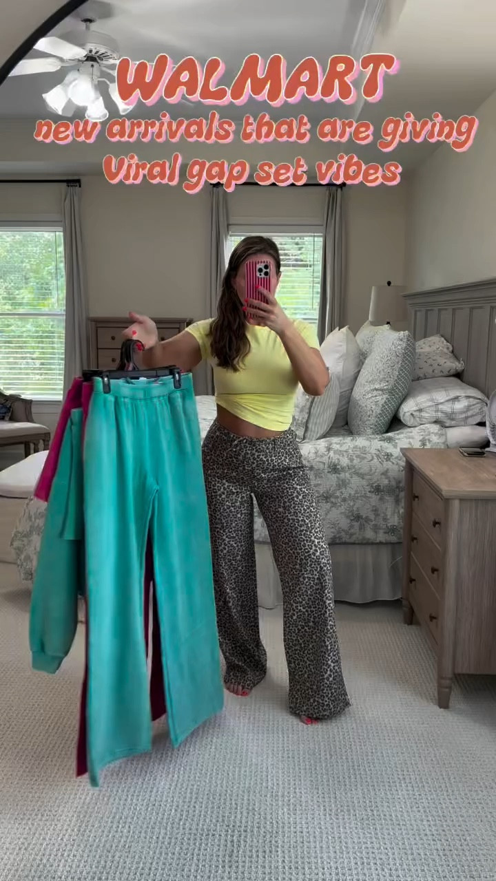 these sets!!! Pants & skirts options! The material is so soft, and the wash is perfect!! 😍 DROP “ME” below for a direct l i n k to everything!!

#walmart #walmartpartner #walmartfinds #fashion #ootdinspo