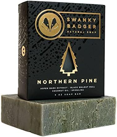 Swanky Badger Natural Soap Bar – Northern Pine | Amazon (US)