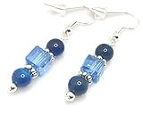 Dark and light Blue Earrings | Amazon (US)