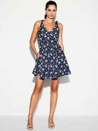 The Occasion by Old Navy Fit & Flare Taffeta Mini Dress | Old Navy (US)