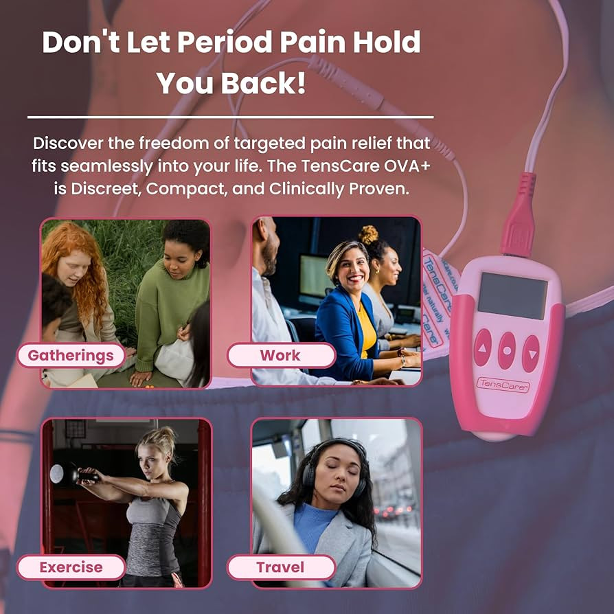 TensCare Ova+ - 4 Tailor Made TENS Programmes for Pain relief from Period Pain, Ednometriosis and... | Amazon (UK)