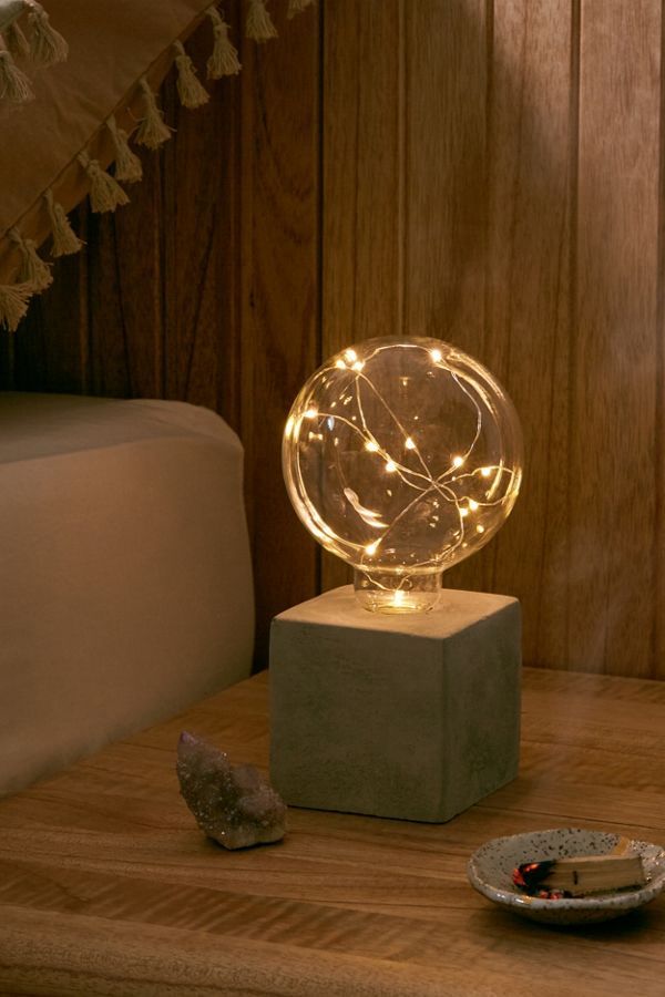 Brittany Firefly Concrete Table Lamp | Urban Outfitters (US and RoW)