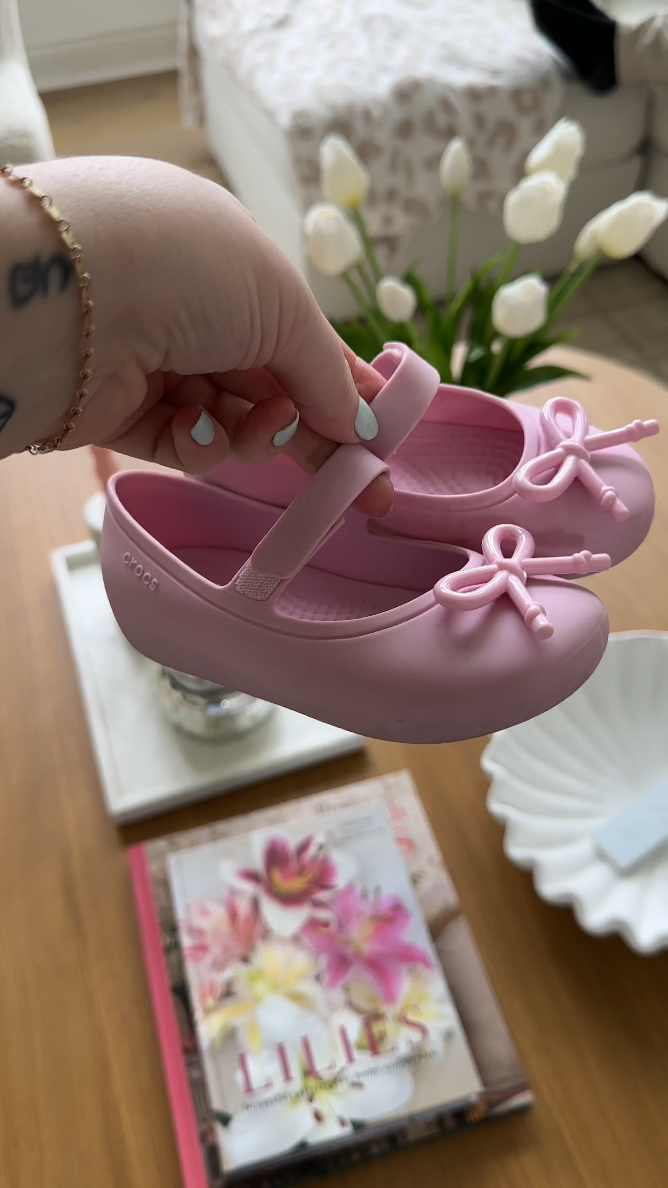 toddler ballet crocs! the perfect shoe for spring and summer #kidshoes #toddlerfashion #toddlershoes #toddler
