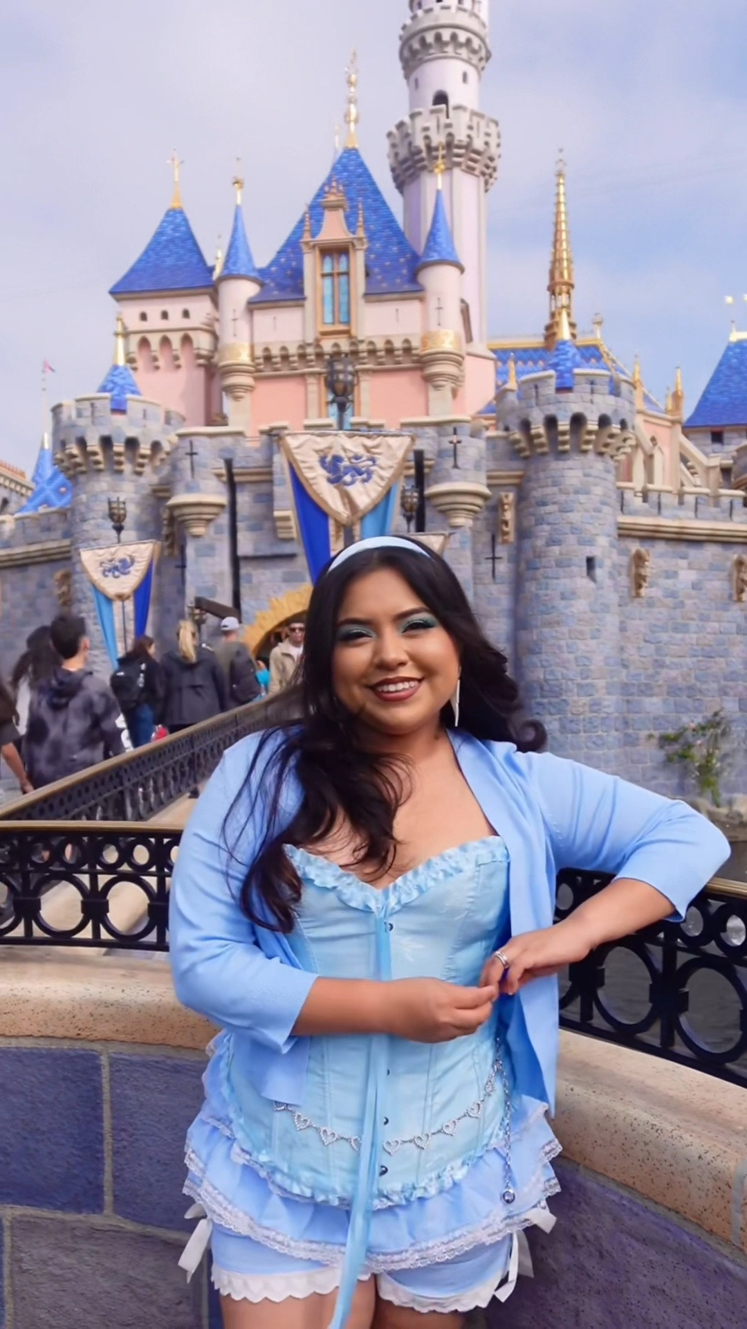 Cinderella costume/ outfit 🩵

#LTKMidsize #LTKHalloween #LTKVideo