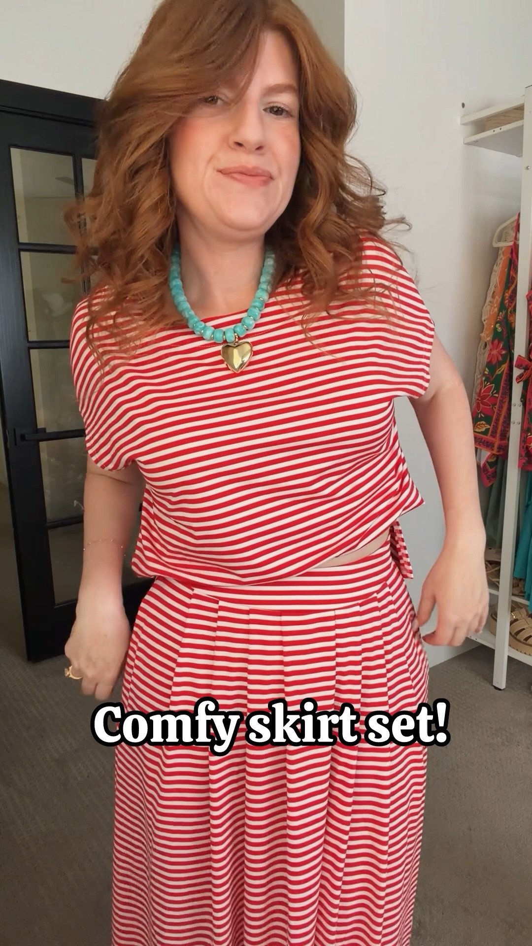 Love this comfy skirt set! Size medium.

#LTKmomlife #LTKootd #LTKPetite