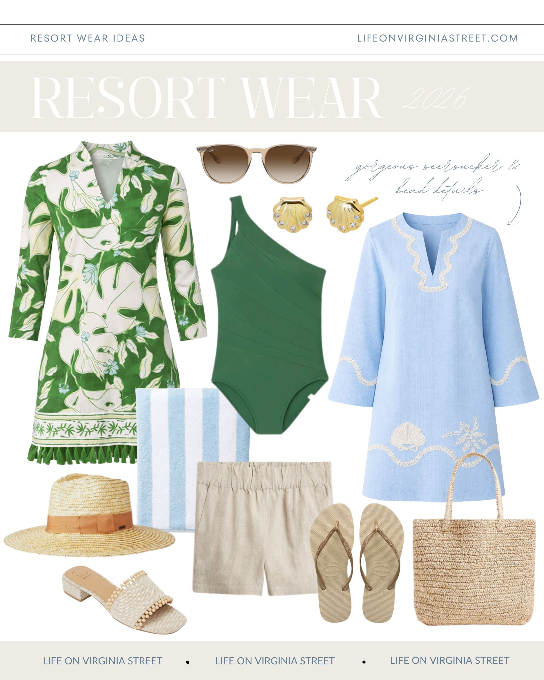 Some of my favorite resort wear finds of the season! Perfect for spring break or a warm weather getaway! See all of my picks here (including swimsuit link which isn't on LTK): https://lifeonvirginiastreet.com/2026-resort-wear/. #ltktravel #ltksalealert #ltkover40 #ltkmidsize #ltktall #ltkseasonal #ltkbeauty 

 

#LTKSeasonal #LTKSaleAlert #LTKTall