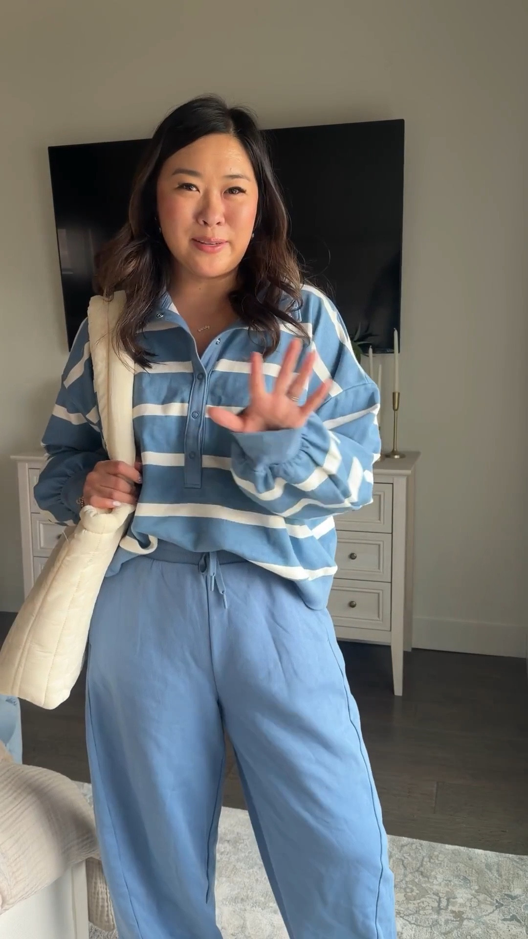 Target casual athleisure outfit 
Top: Large
Pants: Small 

target fashion, casual athleisure outfit, trendy outfit, striped top, barrel leg sweatpants, women’s fashion, ootd, casual outfit, mom style 

#LTKSeasonal #LTKootd