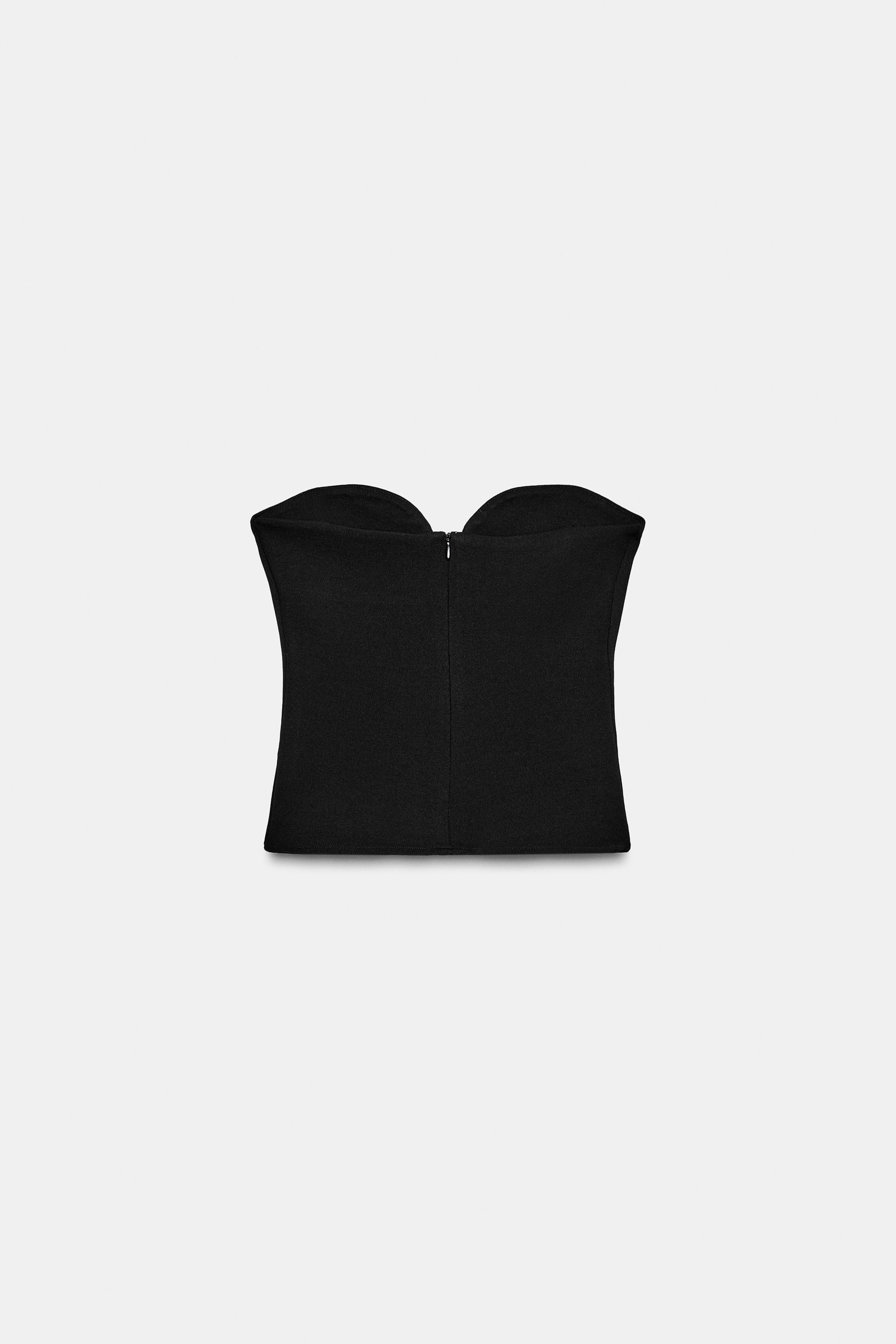 TOP MIT HERZAUSSCHNITT | Zara DE