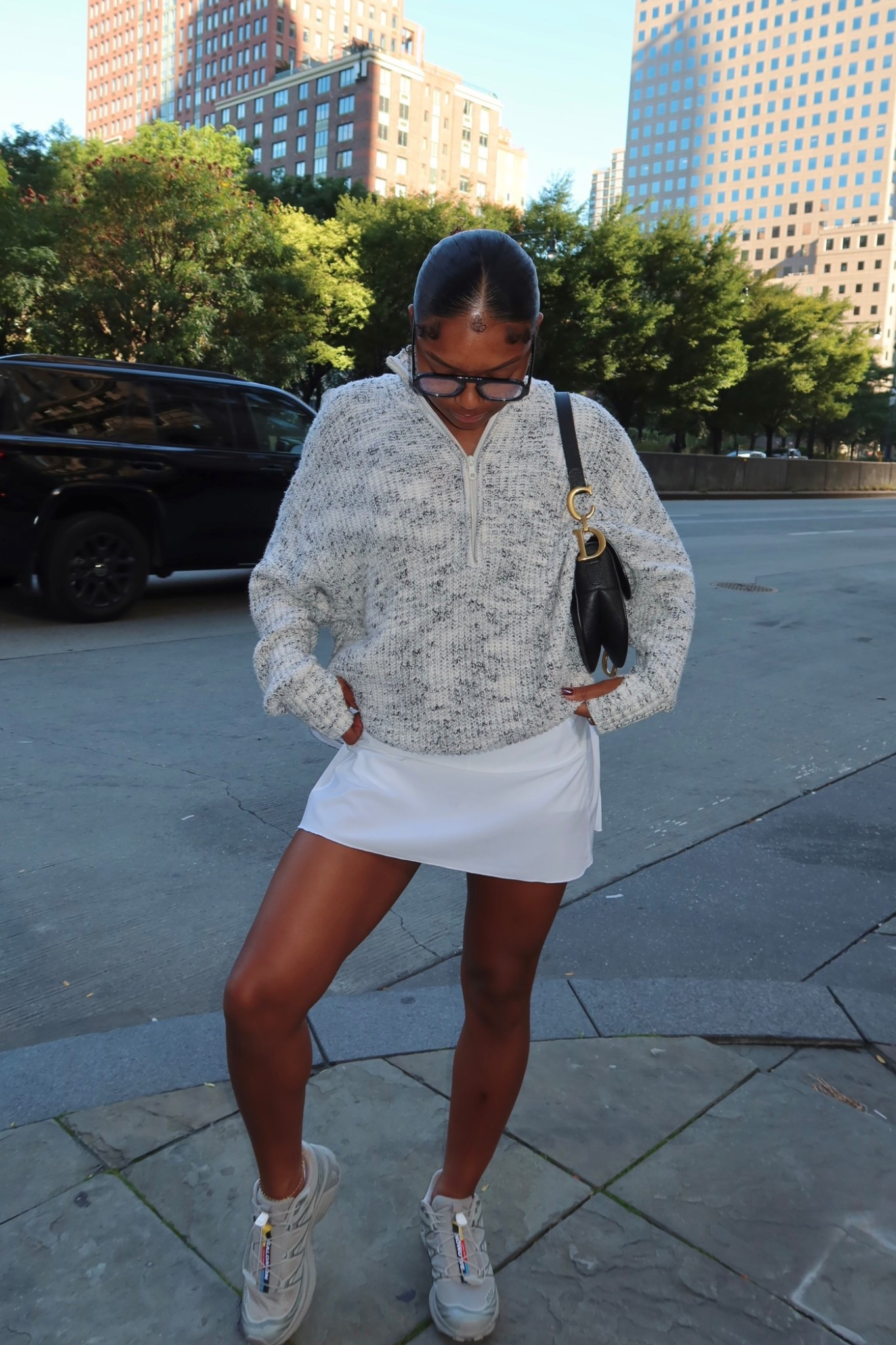 Shopping in nyc ootd 🤍 

#LTKSeasonal #LTKSaleAlert #LTKStyleTip