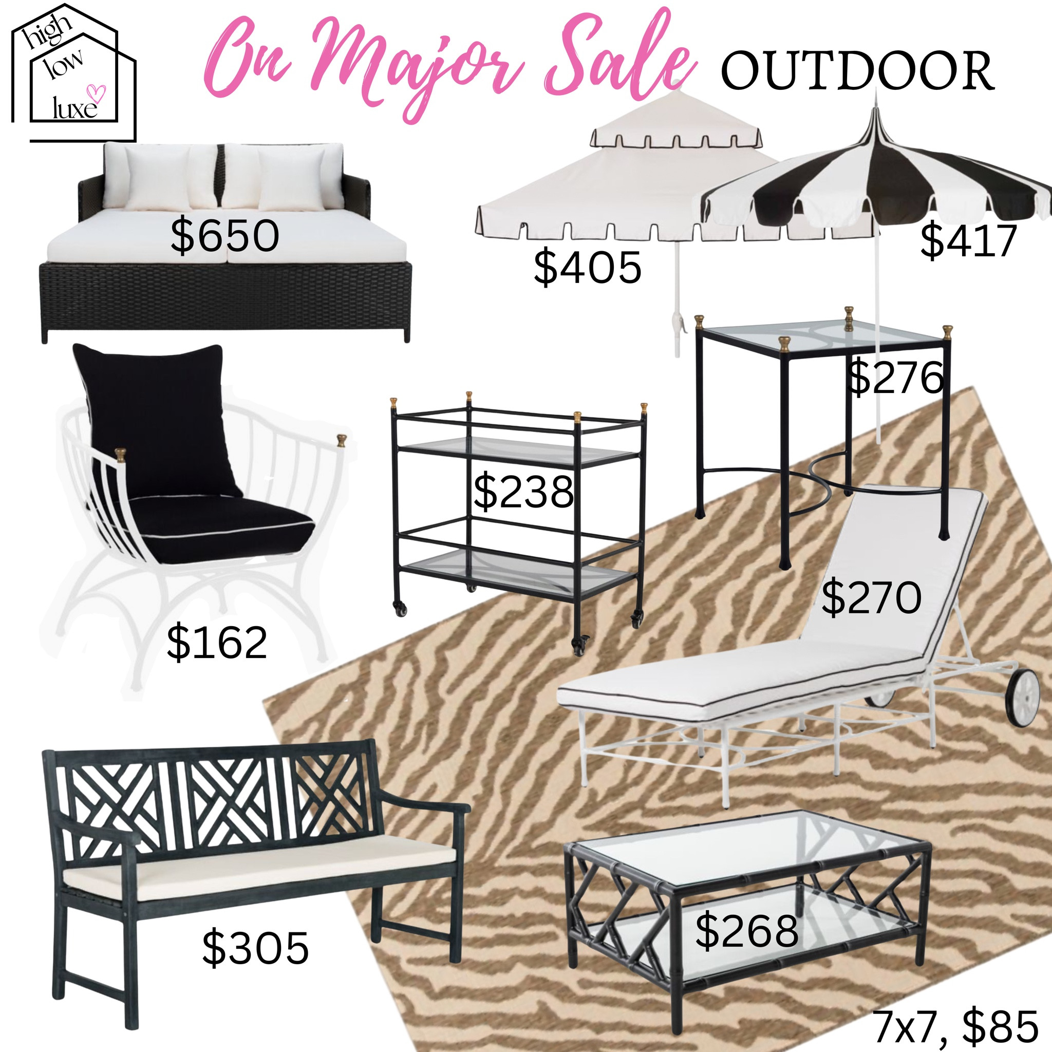 ✨Major Sale alert over at One Kings Lane. Some of these amazing finds are 50-70% off! Hurry- as these will definitely sell out quickly. 

Outdoor living gets a huge design boost it’s these pretties. Hit that 🔔 so you never miss a new post.

#outdoorfurniture #poolfurniture 

#LTKHome