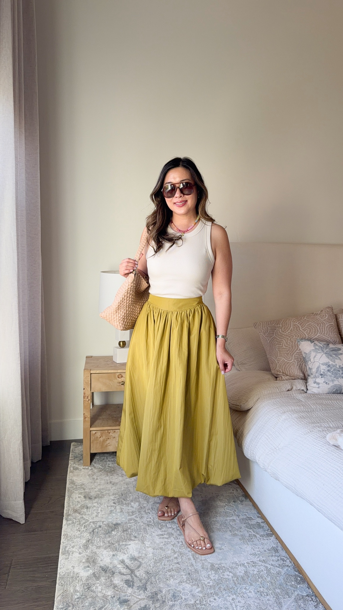 Chic and comfortable, my summer wardrobe just got an upgrade with this Amazon skirt! Perfect for any occasion. #summerstyle #amazonfinds

Wearing the skirt in a size Small. Go with your typical waist size.
Medium in tank

#LTKootd #LTKSeasonal #LTKPetite