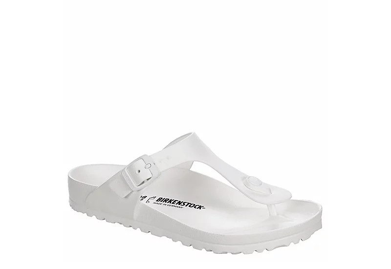 Birkenstock Womens Gizeh Essentials Flip Flop Sandal - White | Rack Room Shoes