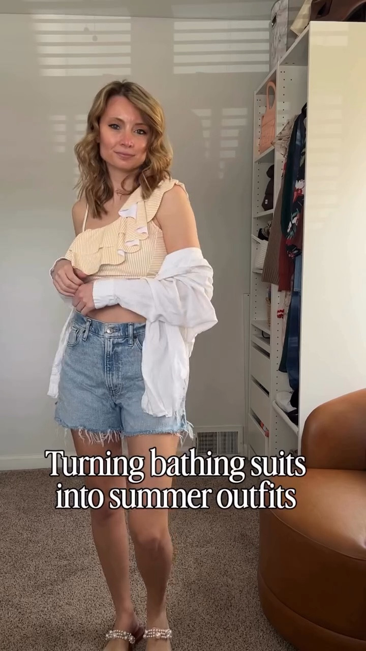 Bathing suit, but make it a cute outfit. Honestly, will be staying poolside and BBQ ready this summer after this horrendous winter 😂

#LTKTravel #LTKootd #LTKSwim