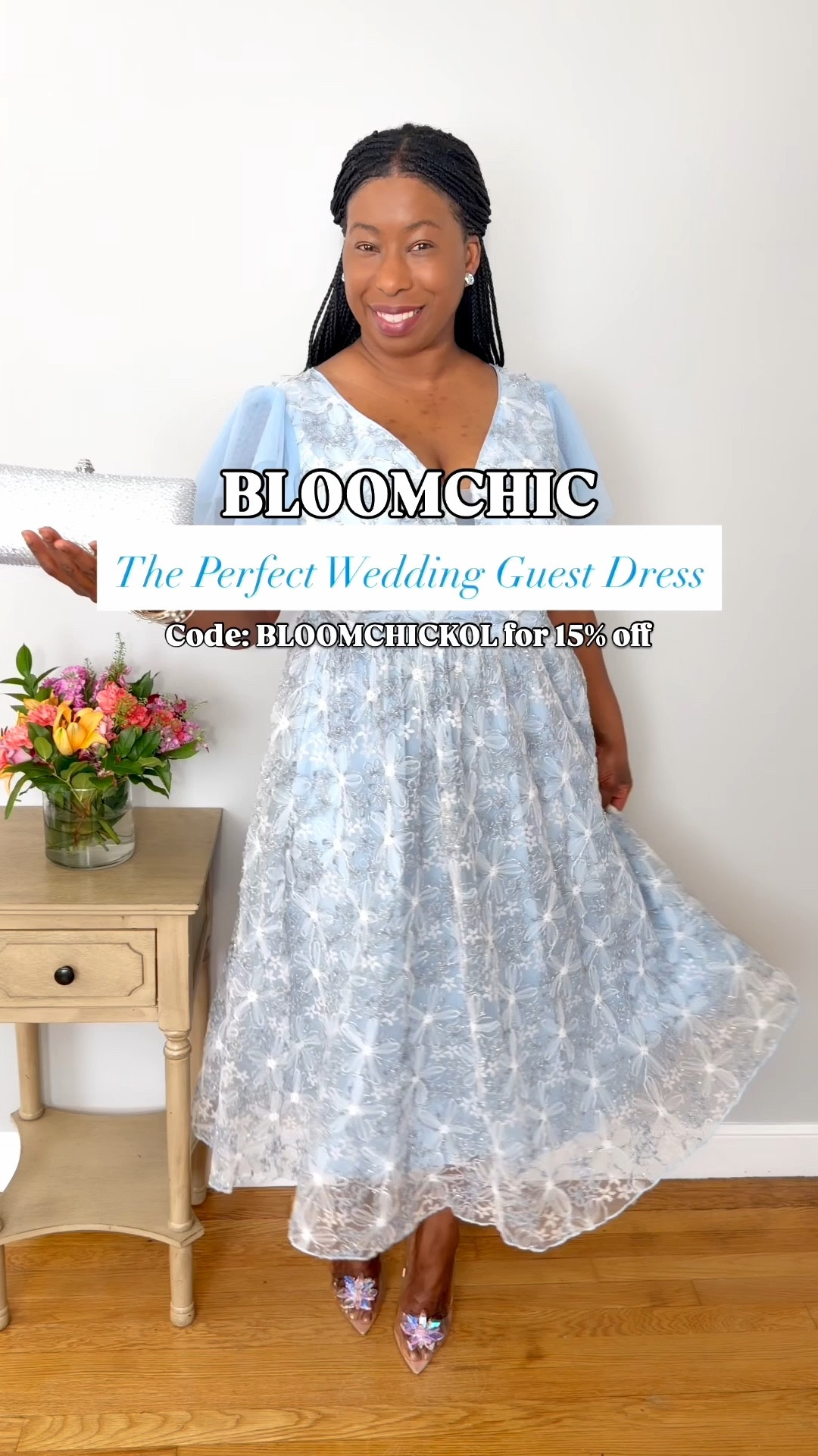 This gorgeous embroidered dress is perfect for your upcoming wedding occasion. Get ready to receive compliments.

Code: BLOOMCHICKOL for 15% off

#LTKPlusSize #LTKootd #LTKMidsize