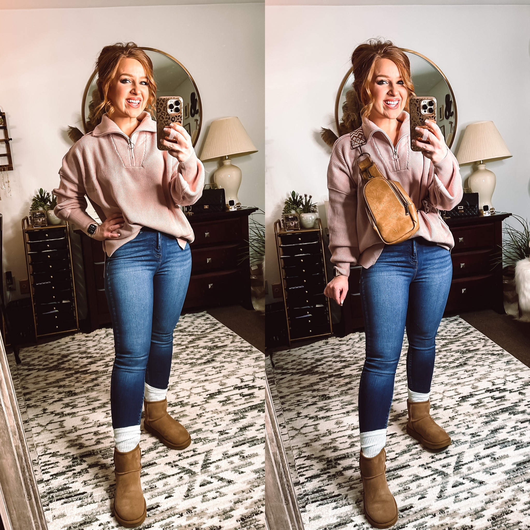 Casual outfit of the day! 

Half zip is incredible quality from amazon in size small and on sale ! 

#LTKunder50 #LTKtravel #LTKFind