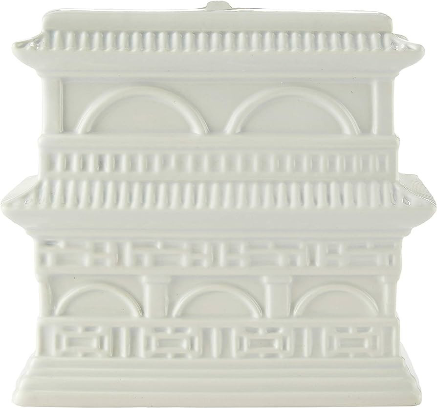 SKL Home Vern Yip Chinoiserie Toothbrush Holder, White | Amazon (US)