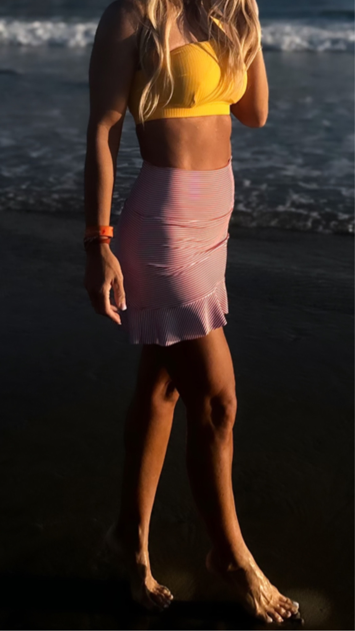 Mix & Match Fun Flirty Marigold Swim Top & Cherry Red  Swim Skirt 

#LTKstyletip #LTKswim #LTKFitness