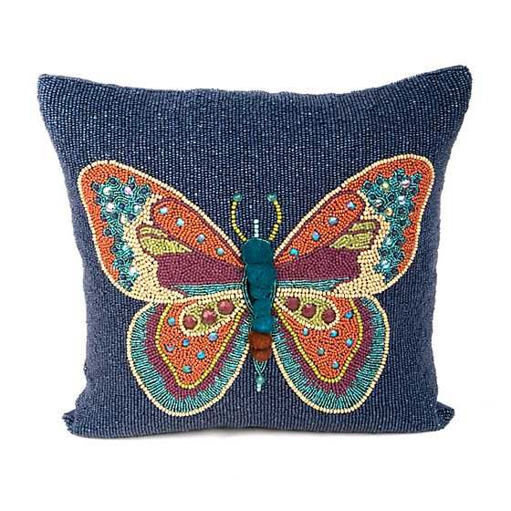 Boheme Butterfly Pillow | MacKenzie-Childs