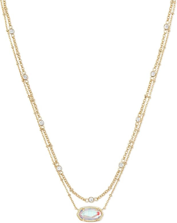 Kendra Scott Elisa Crystal Multi Strand Necklace, Fashion Jewelry for Women | Amazon (US)