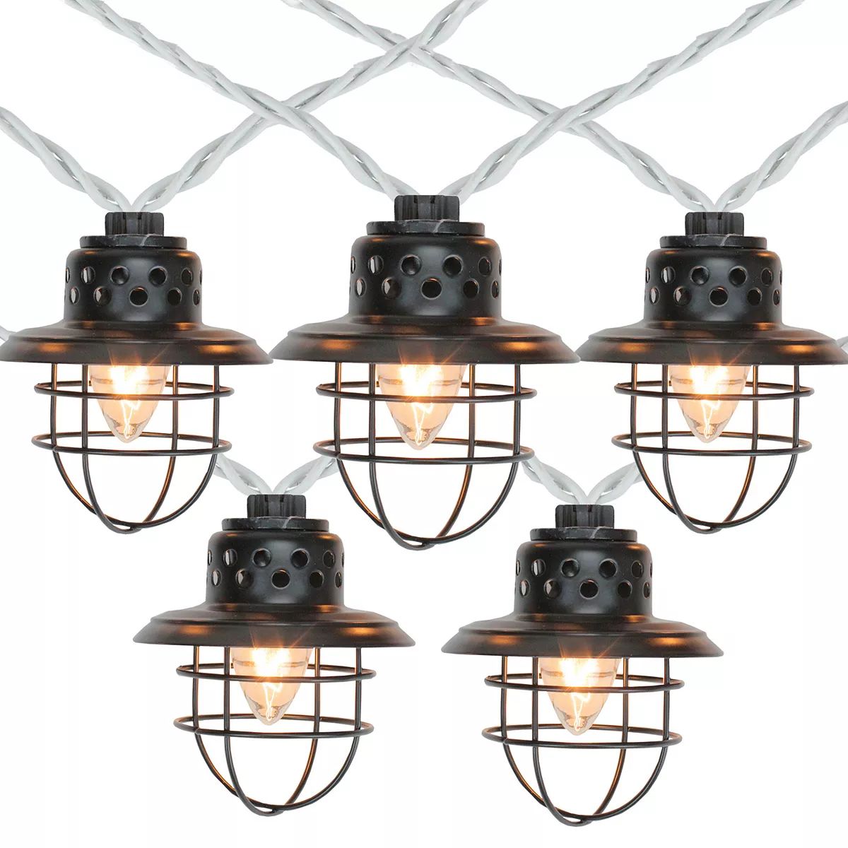 10-Light Caged Fisherman Lantern String Lights | Kohl's