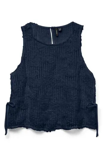 VERO MODA Woven Tank Top in Navy Blazer at Nordstrom Rack, Size Medium | Nordstrom Rack