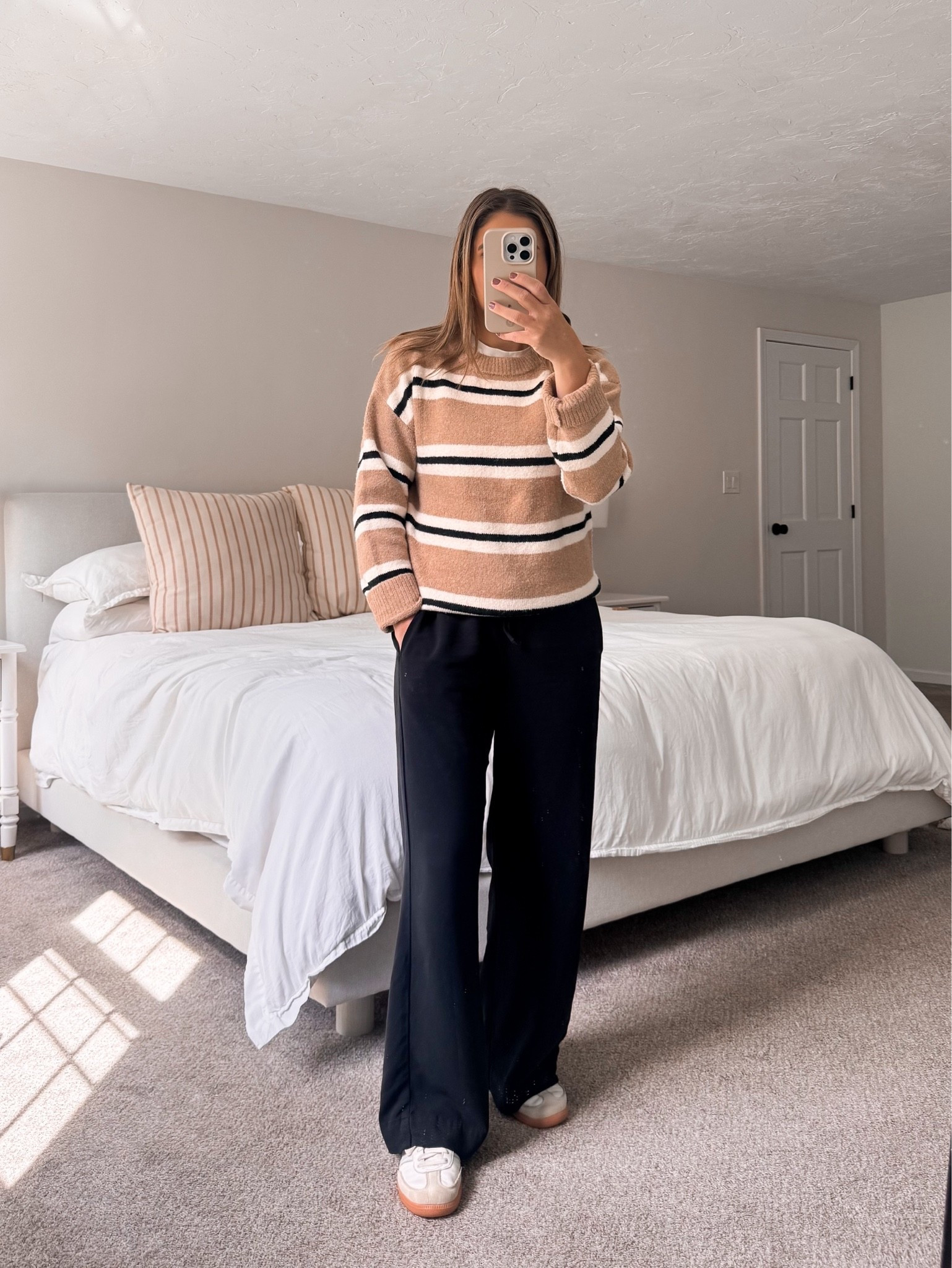Fall outfit, women’s fall outfit, casual fall outfit, school drop off outfit, striped sweater, women’s striped sweater, errands outfit, Amazon, Target 

#falloutfit #casualfalloutfit #schooldropoffoutfit #stripedsweater #amazon

#LTKootd #LTKmomlife #LTKHome