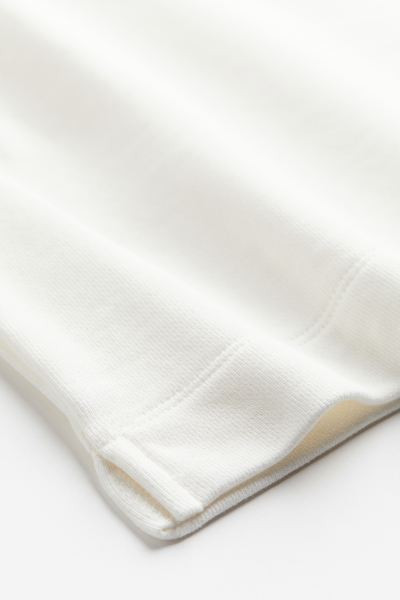 Puff-sleeved Top - White - Ladies | H&M US | H&M (US + CA)