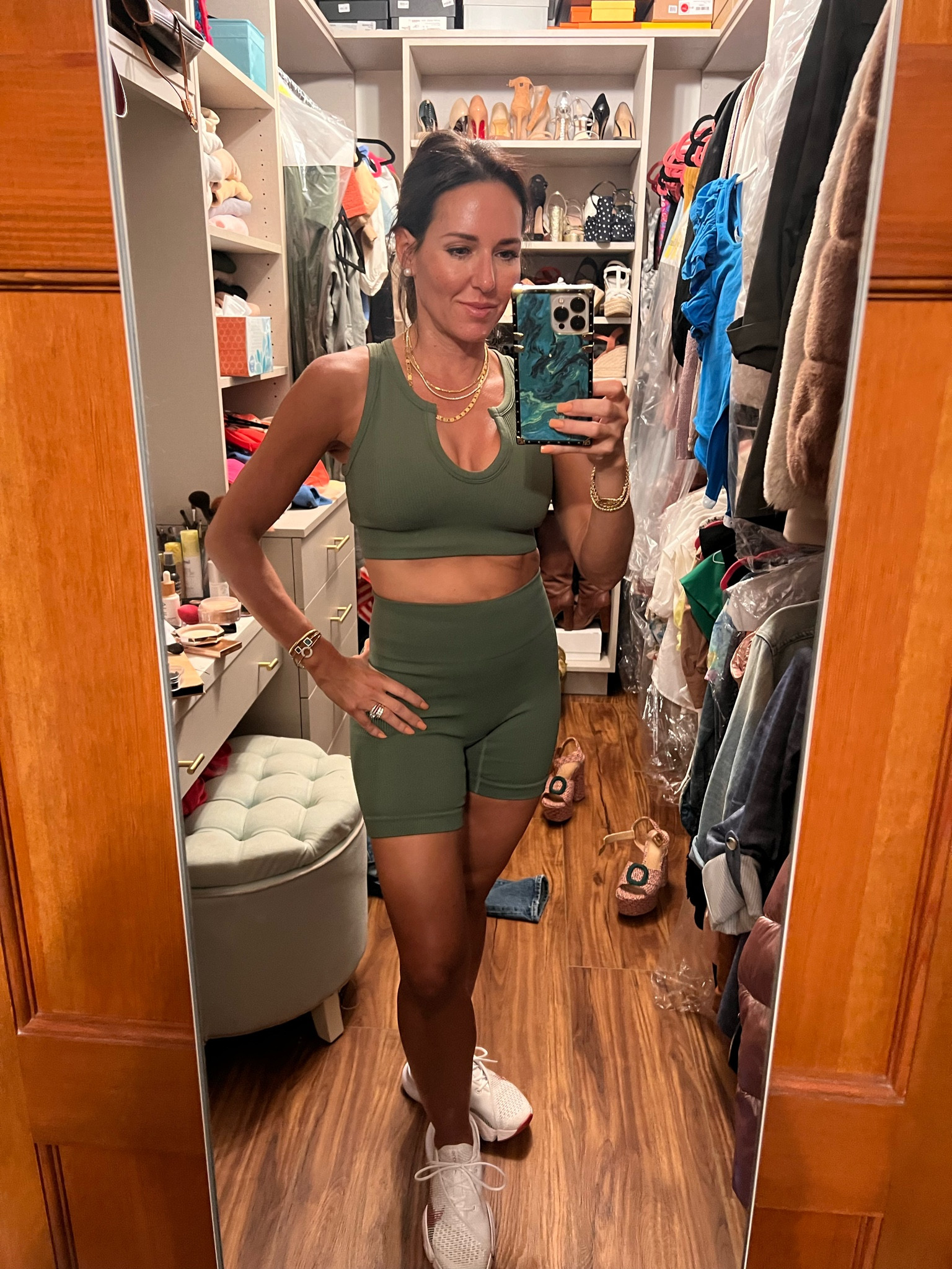 This little set has become my favorite workout wear. Holds you in and is super comfortable  

#LTKunder50 #LTKfit #LTKcurves