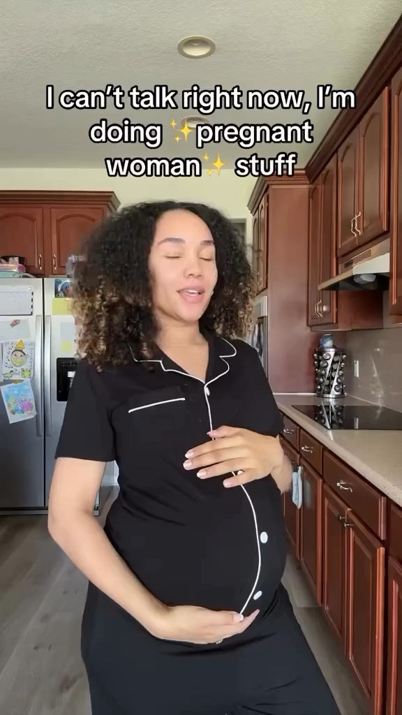 I’m love with this pj set, super comfy and stretchy covering this 35 week bump with perfection🤍

sorry, can’t talk right now! too busy being pregnant😭

pregnant tired is seriously no joke, even with all of my random naps I’m still tired🤣 when does this nesting stage hit because I need that boost of energy like nowwww 

and this baby most likely will have head full of hair like her big sister because this heartburn isn’t playing at ALL! me and @tumsofficial are locked in at this point😩

Is there any ✨pregnant woman✨ stuff I’m missing? let me know in the comments 

#pregnant #pregnantwoman #preggoproblems #preggolife #pregnantproblems #pregnantmama #pregnantlife

#LTKFindsUnder50 #LTKBump #LTKBaby