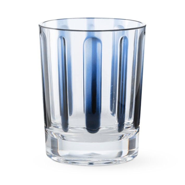 Outdoor Navy Stripe Tumblers, Set of 6 | Williams-Sonoma