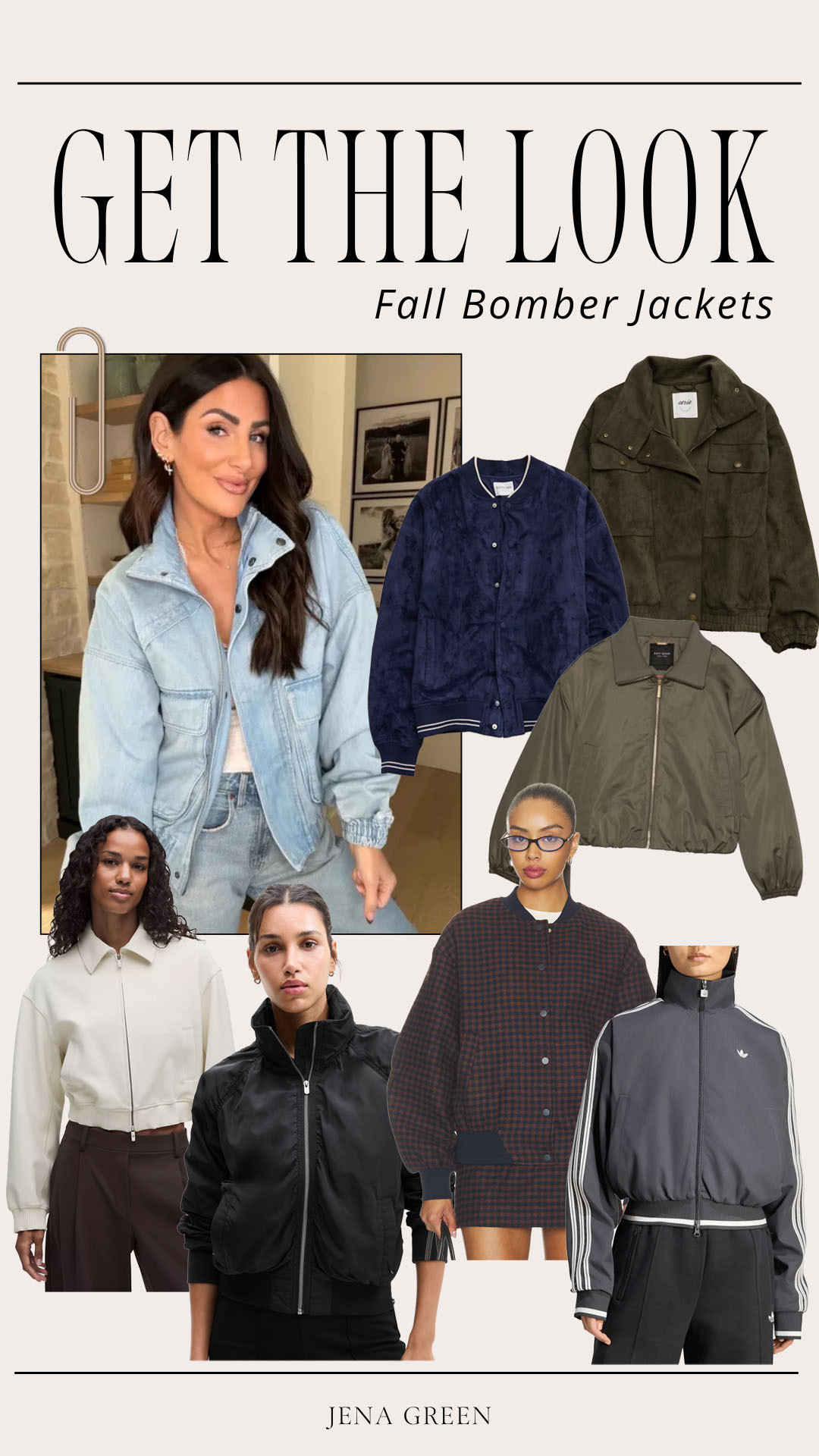 Get the Look | Fall Bomber Jackets | Fall Jackets  

 #LTKootd #LTKSeasonal