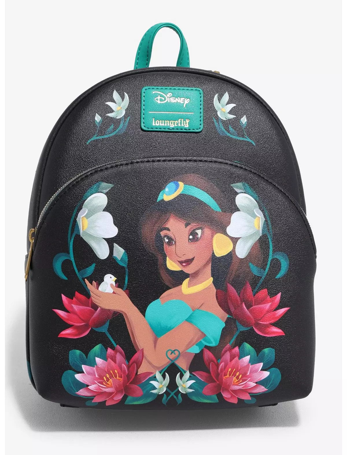 Loungefly Disney Aladdin Jasmine Floral Mini Backpack | Hot Topic | Hot Topic