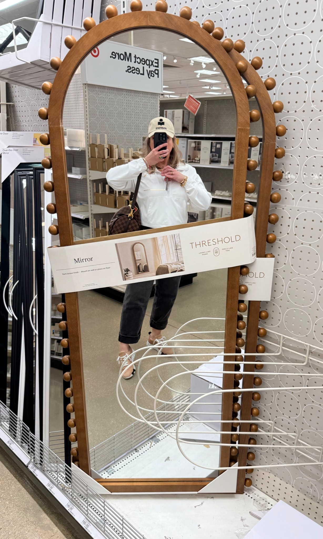 Love this mirror! #threshold #homedecor #home #isabelmarant #cap #spanx #jacket #trackjacket #speedy30 #louisvuitton

#LTKootd #LTKActive #LTKdayinmylife